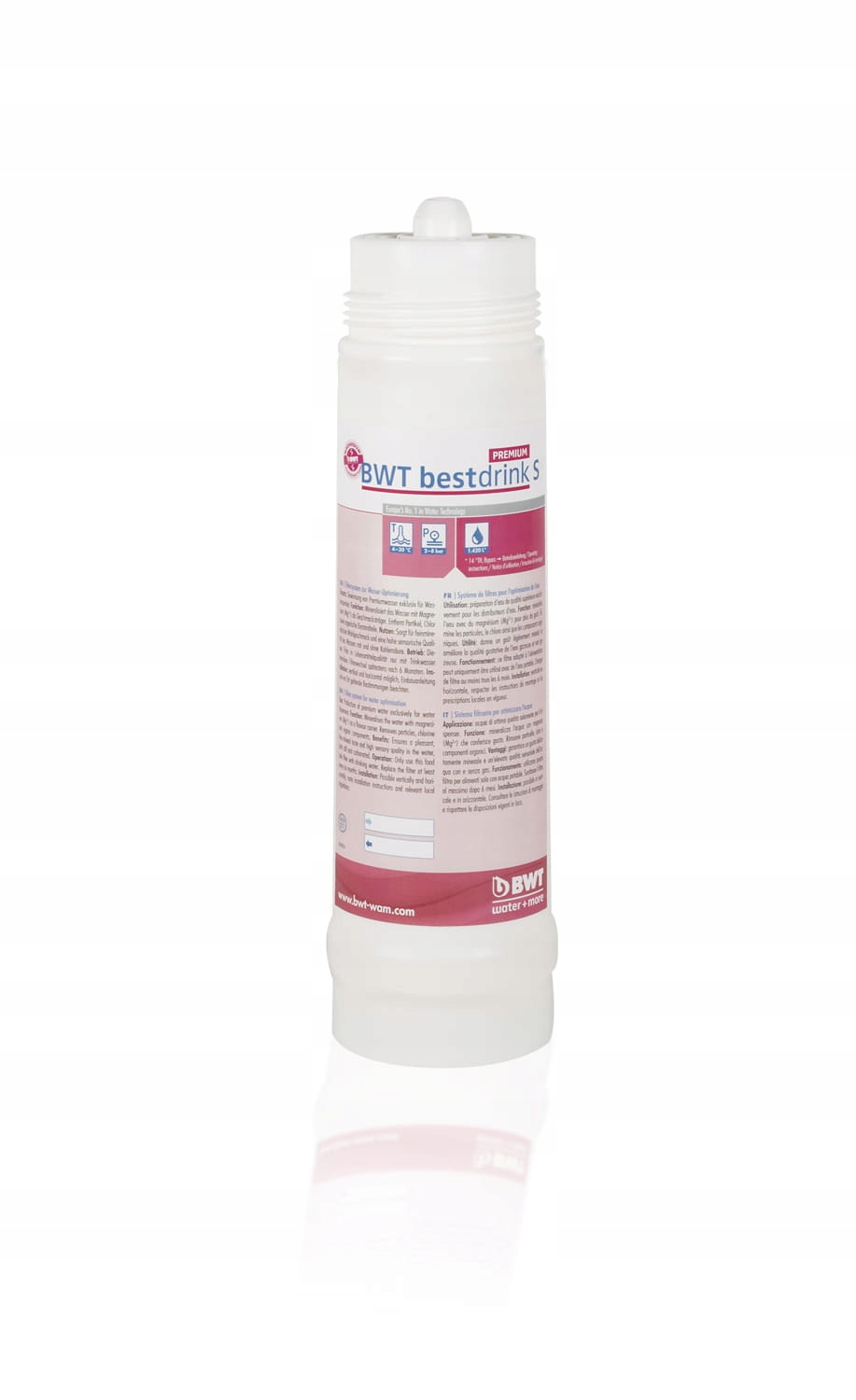 

Bwt Bestdrink Premium S wkład filtrujący wodę