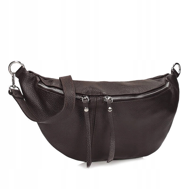 Módní stylová ledvinka Sáček Toscanio F198 Bronz D23