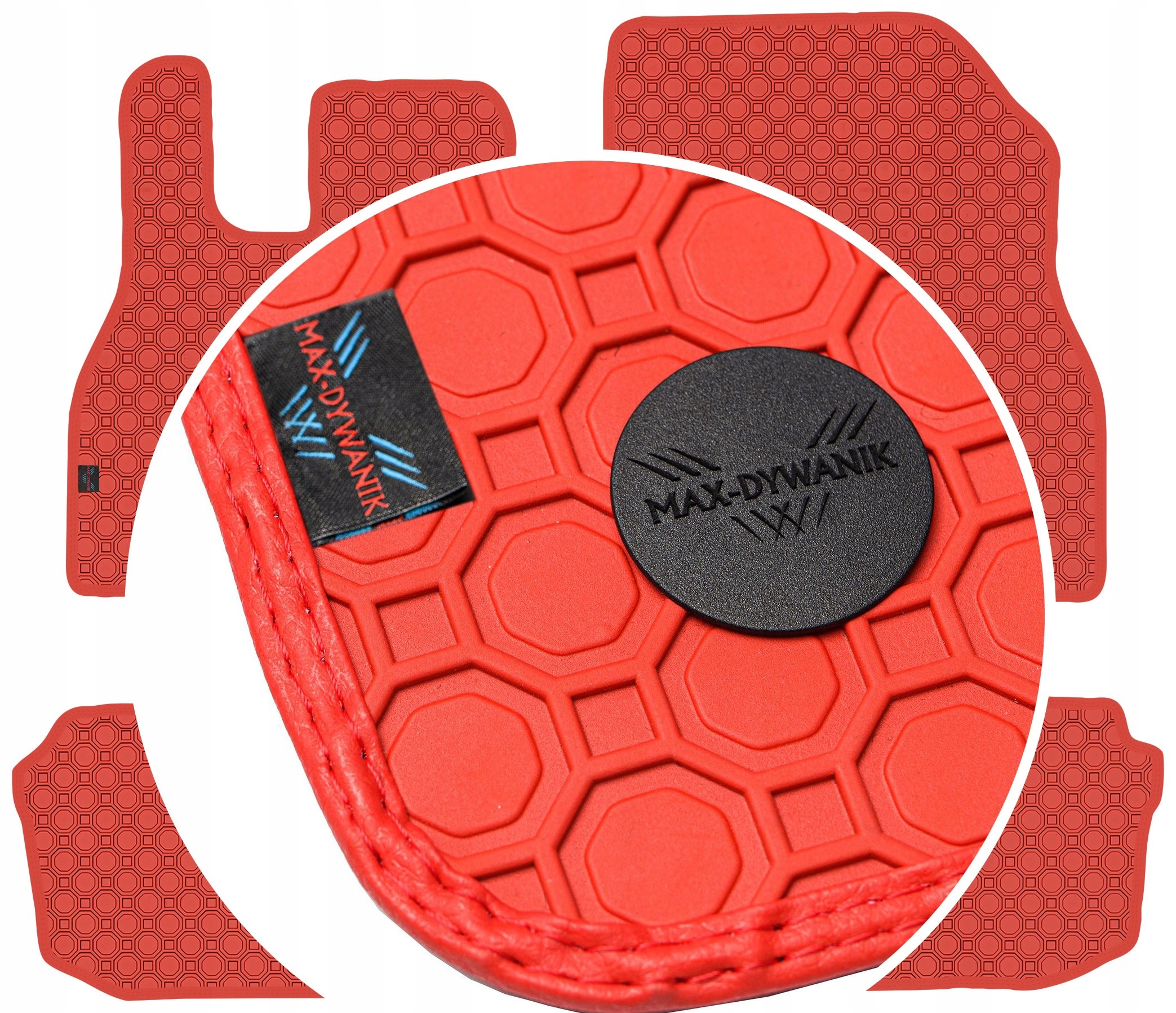 Nissan Leaf II 2017 Koberce Červené