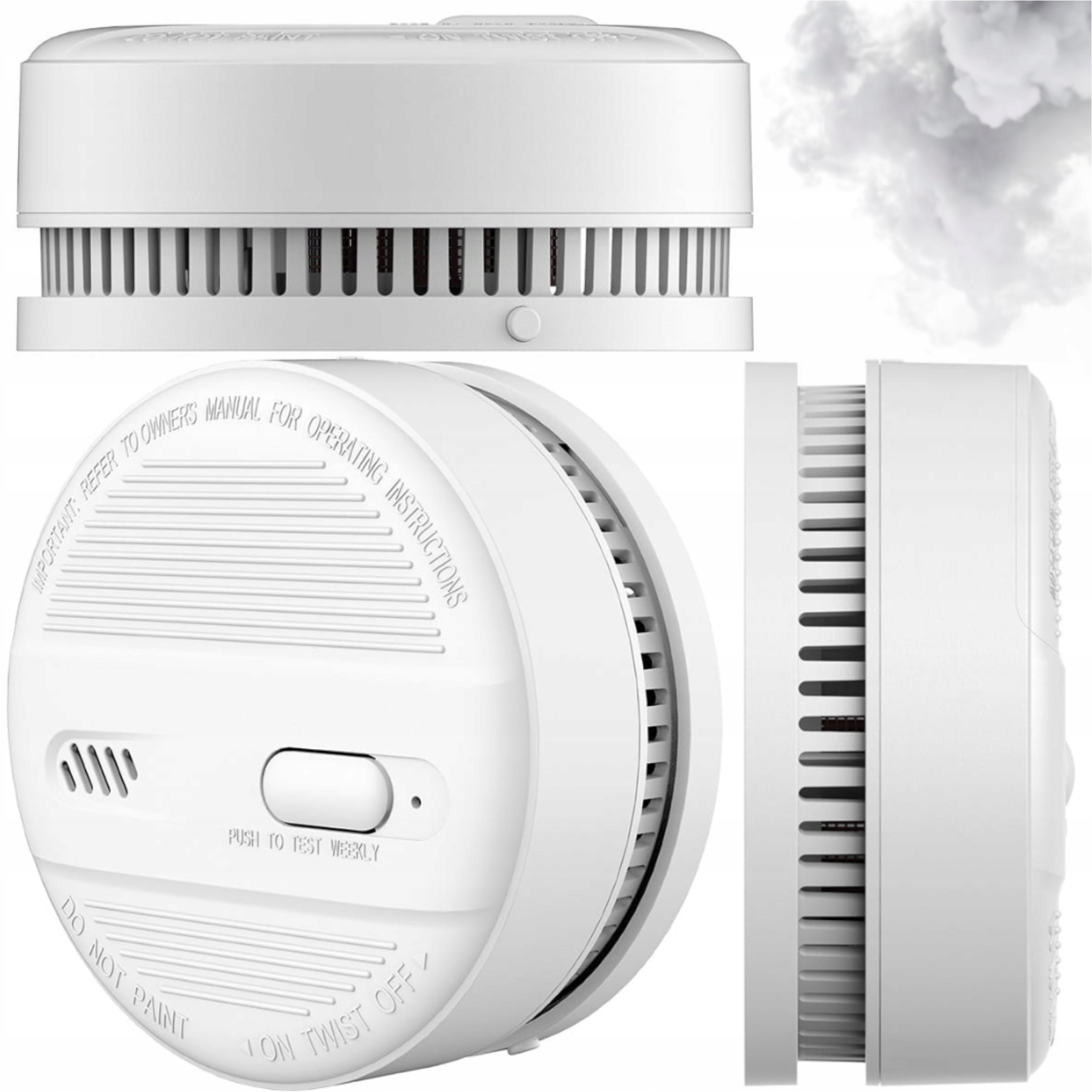 Domácí Detektor Kouře, Detektor Účinný A Nezbytný Pro Bezpečnost