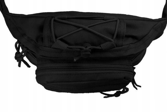 Camo Torba Biodrowa Nerka Saszetka Kangoo Czarna Materiał dominujący syntetyk