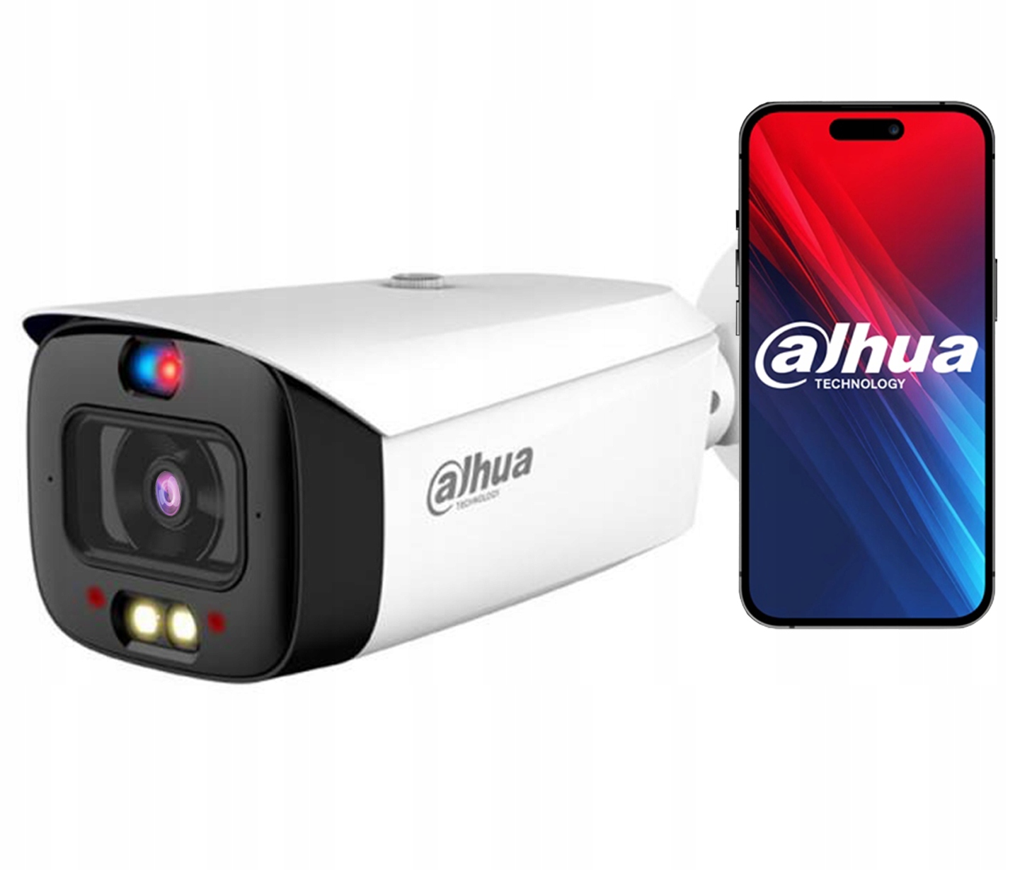 Vonkajšia tubusová kamera PoE 5Mpx 3K Dahua WizSense Audio Detekcia pohybu