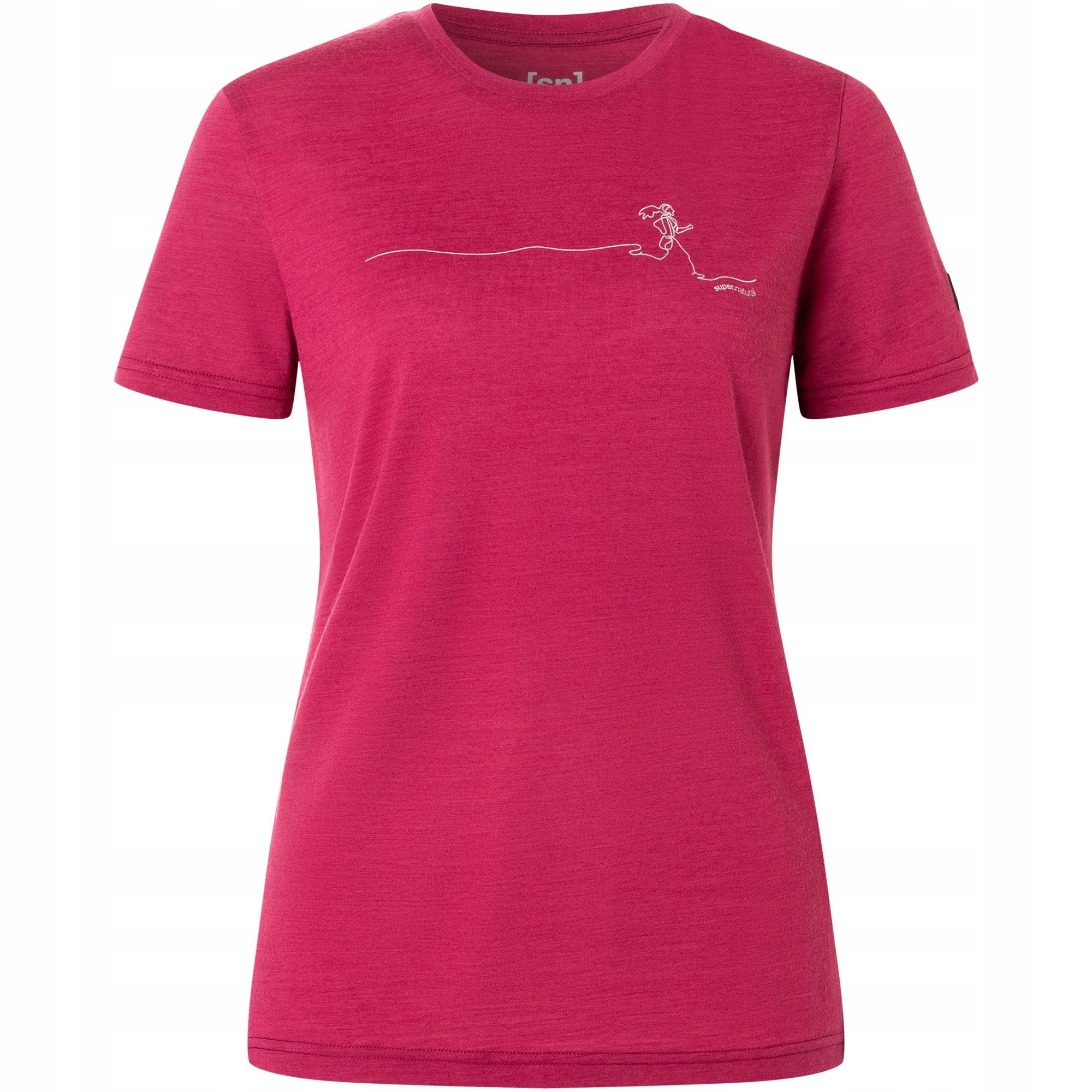 Koszulka damska t-shirt Super.natural W Running Tee różowa r. Xs