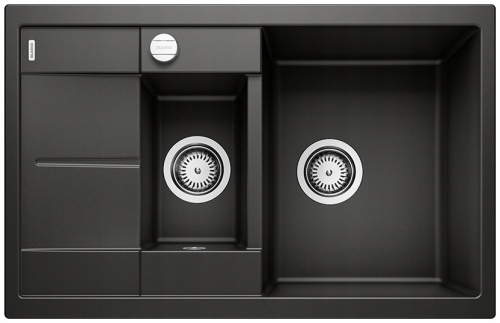 Zlew Blanco Metra 6S compact czarny 525925 + syfon