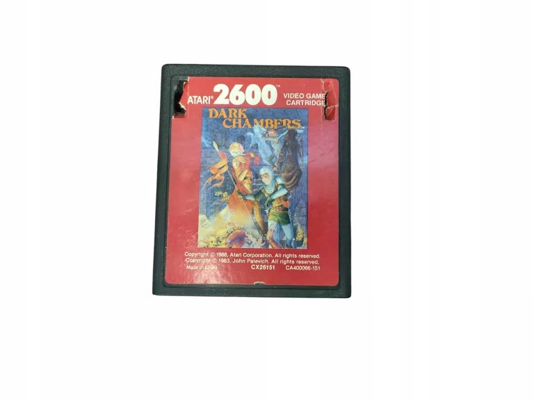 CATRIGE DARK CHAMBERS DO ATARI 2600