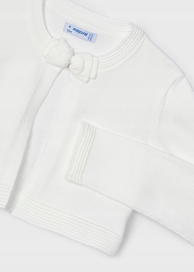 Mayoral Sweter Trykot Kokarda 321 Ecru 128 Kod producenta 321