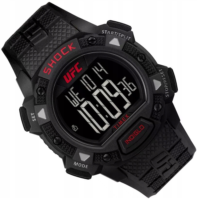 Víceúčelové Sportovní Hodinky Timex TW4B27400 Ufc Černé S Podsvícením