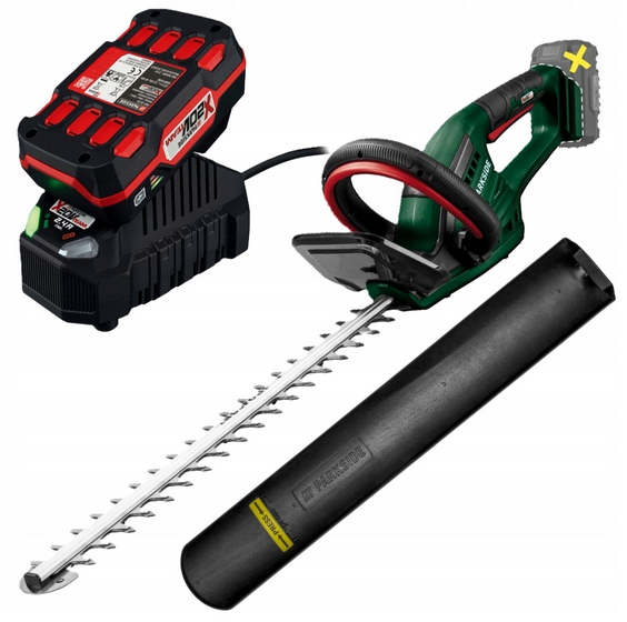 Nożyce Akumulatorowe Do Żywopłotu Parkside 50,5 cm 20V Akumulator Ładowarka