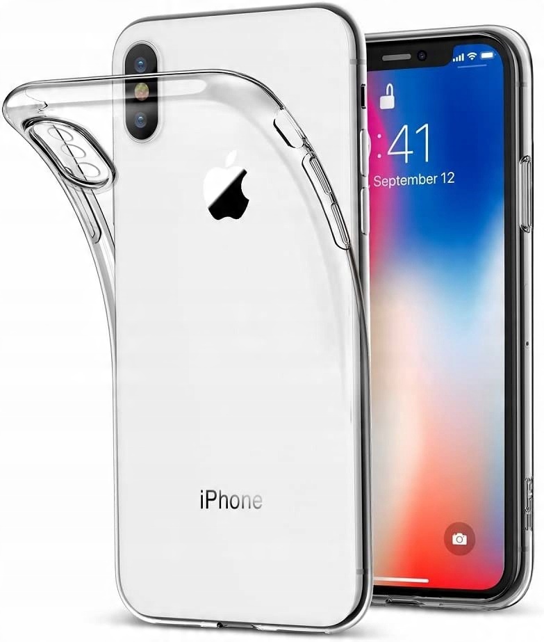 

Etui Przezroczyste +szkło do Iphone X Wyspa 2MM