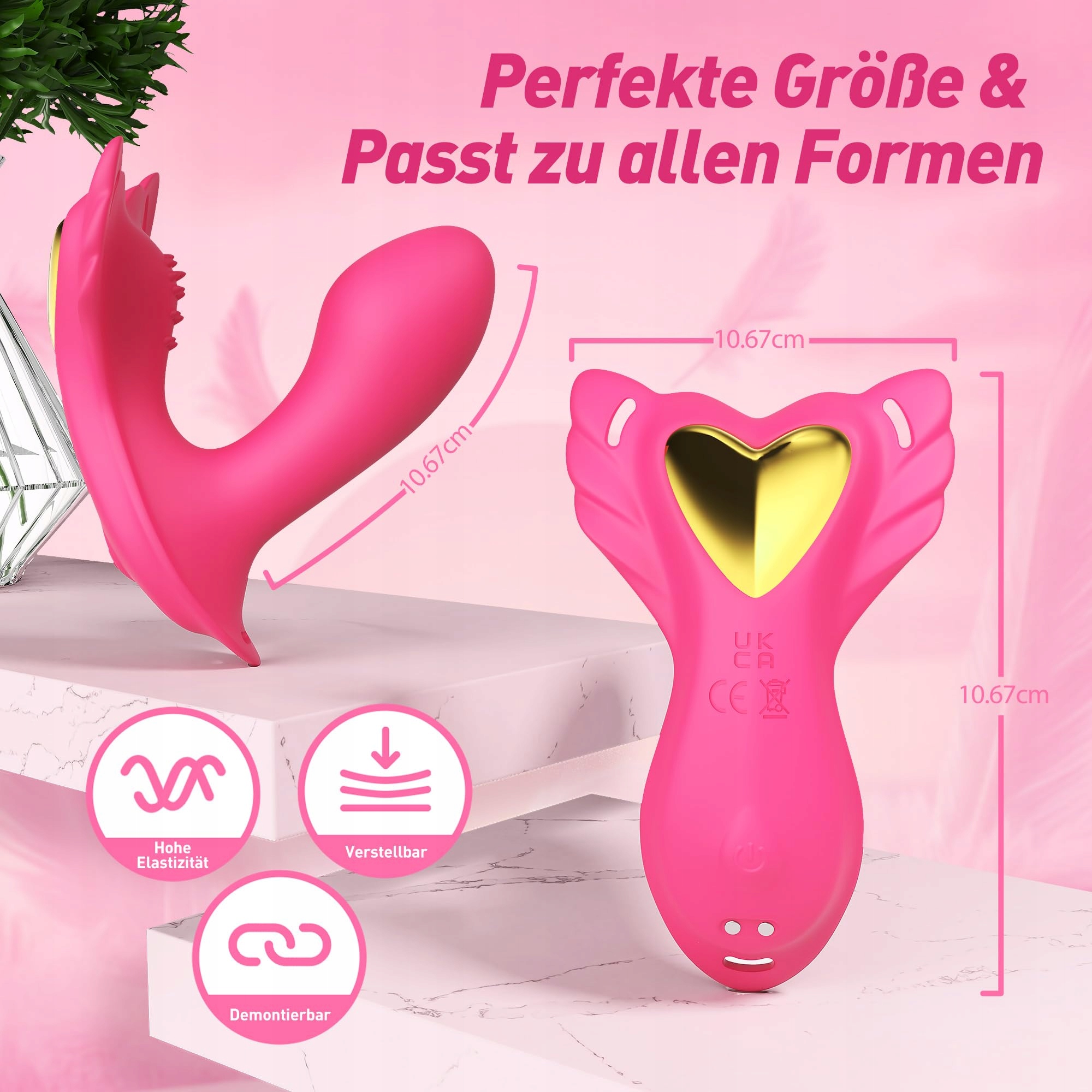 2025 ELASTISCHNY ZDALNIE STEROWANY WIBRATOR DLA KOBIET Z 9 WIBRACJAMI — miniatura 4
