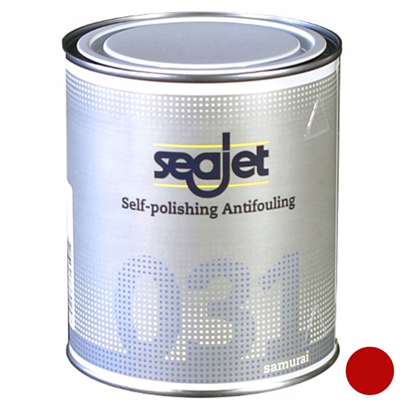 Farba Antyporostowa Seajet Samurai 0,75L Czerwona