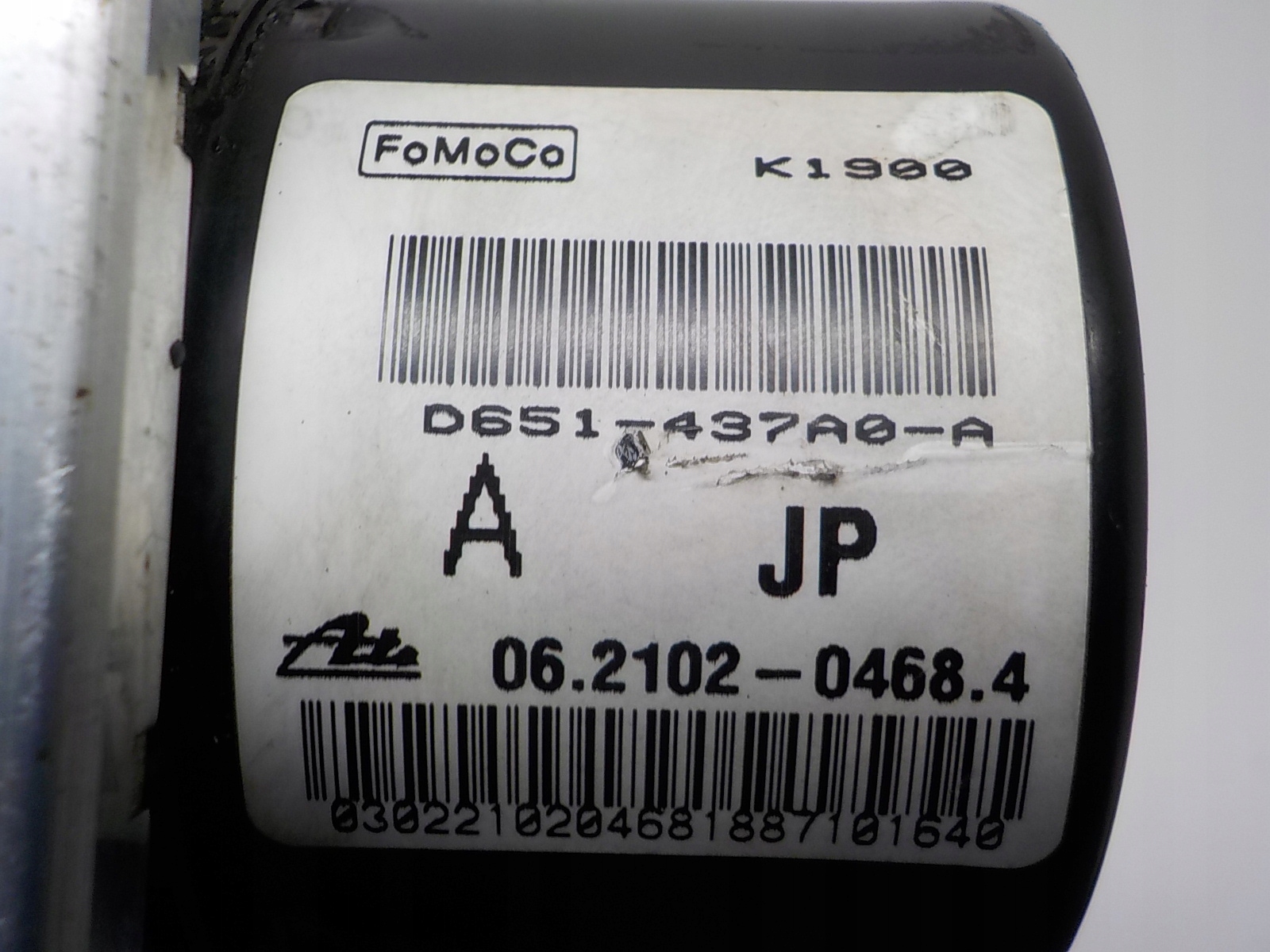MAZDA 2 II Pompa ABS D651-437A0-A 06.2102-0468.4 06.2109-0937.3