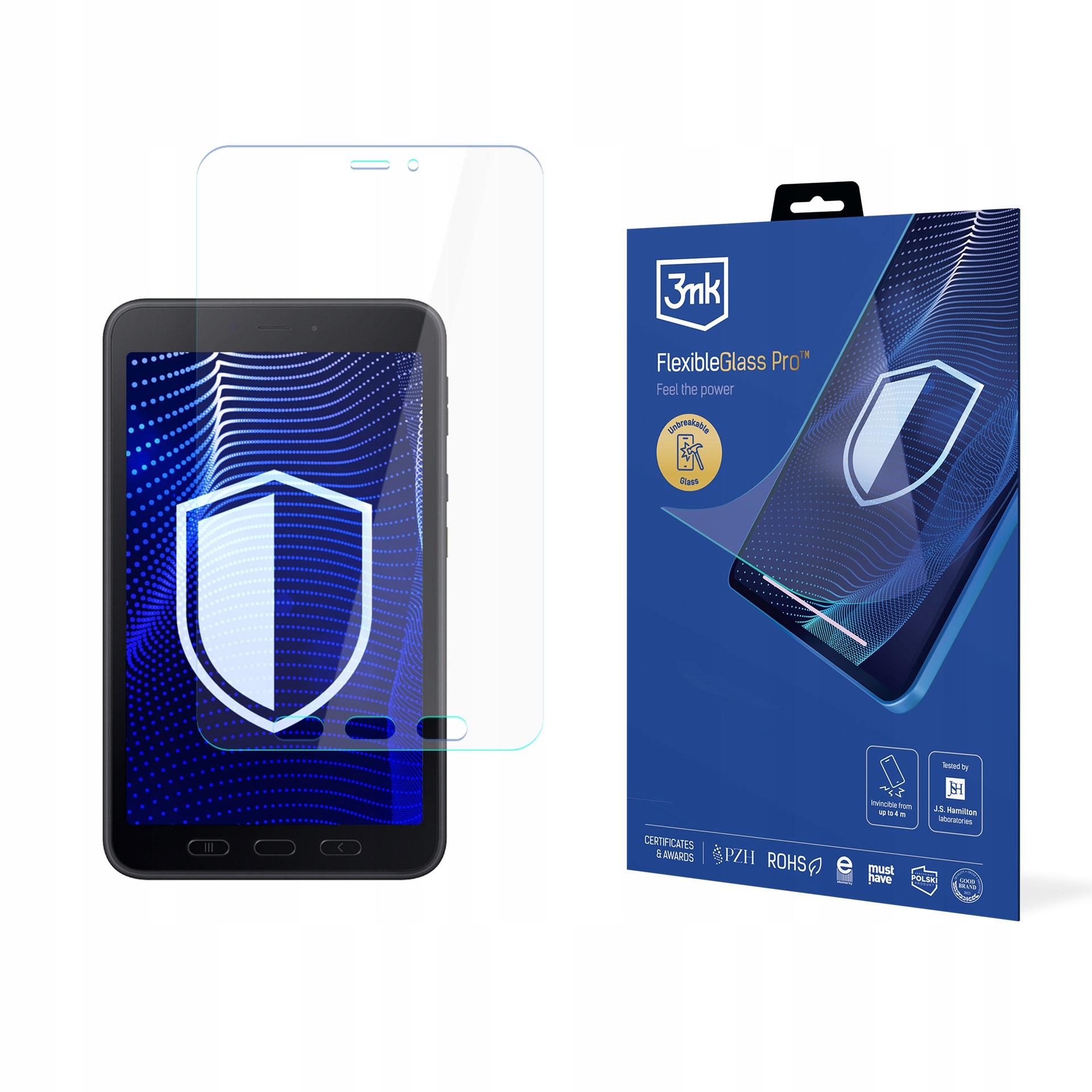 Nietłukące się szkło na Samsung Galaxy Tab Active 5 3mk FlexibleGlass Pro