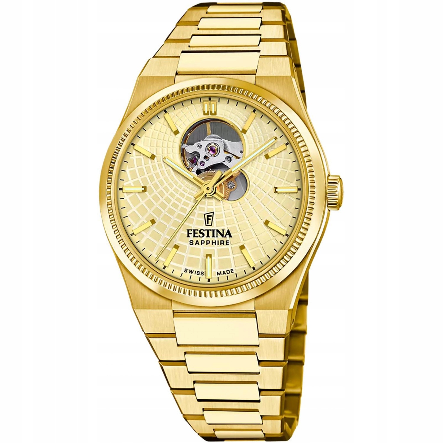 Pánské Hodinky Festina F20062-2 zlaté