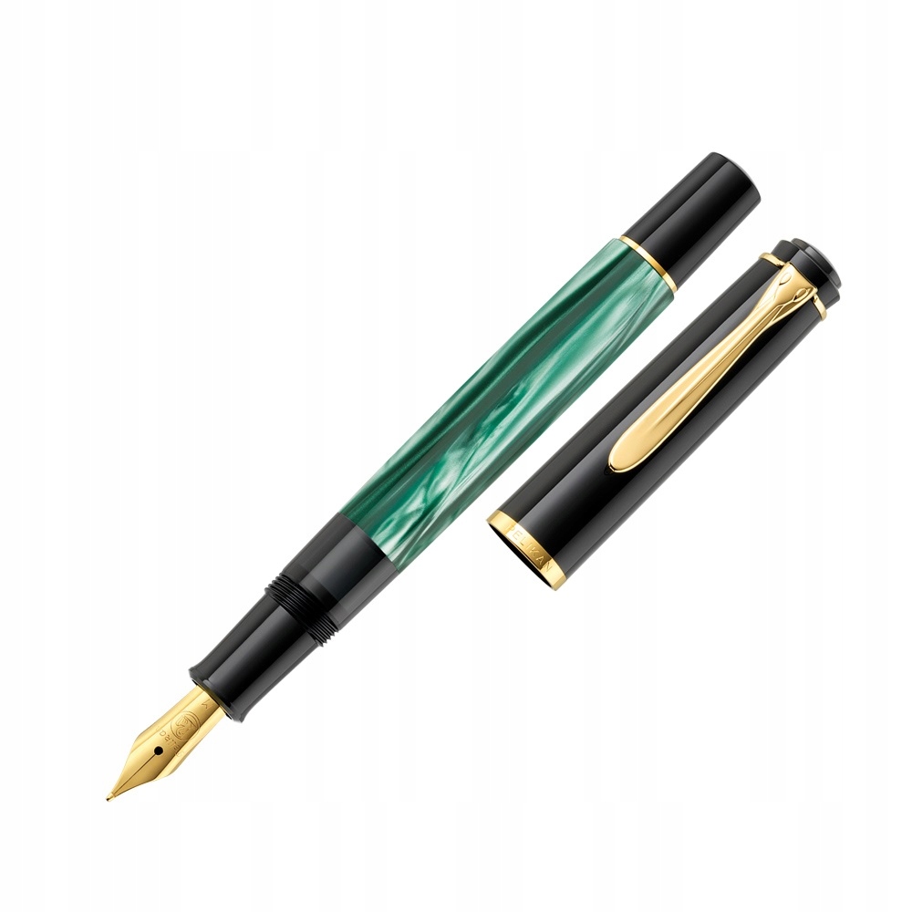 Pelikan Classic M200 Pióro wieczne F Zielone tłocz