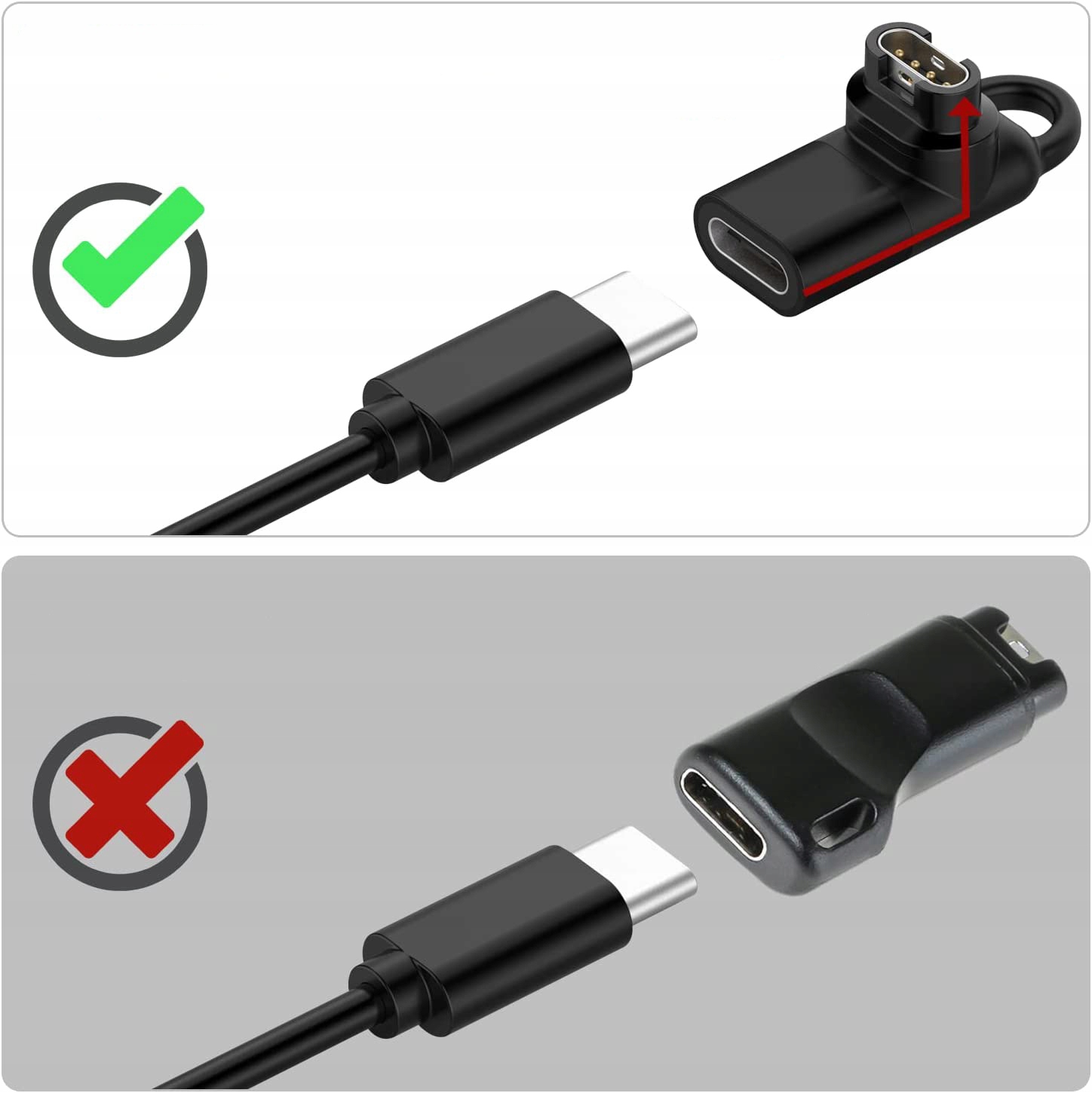 ADAPTER PRZEJŚCIÓWKA USB-C DO GARMIN FENIX 8 5 6 7 5X 6X 7X PRO SOLAR VENU Kod producenta Adapter Garmin Venu