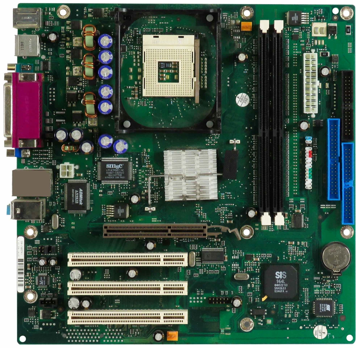 Základní deska Fujitsu D1761-A22 GS1 PGA478, 2x Ddr, Agp, Pci Ide