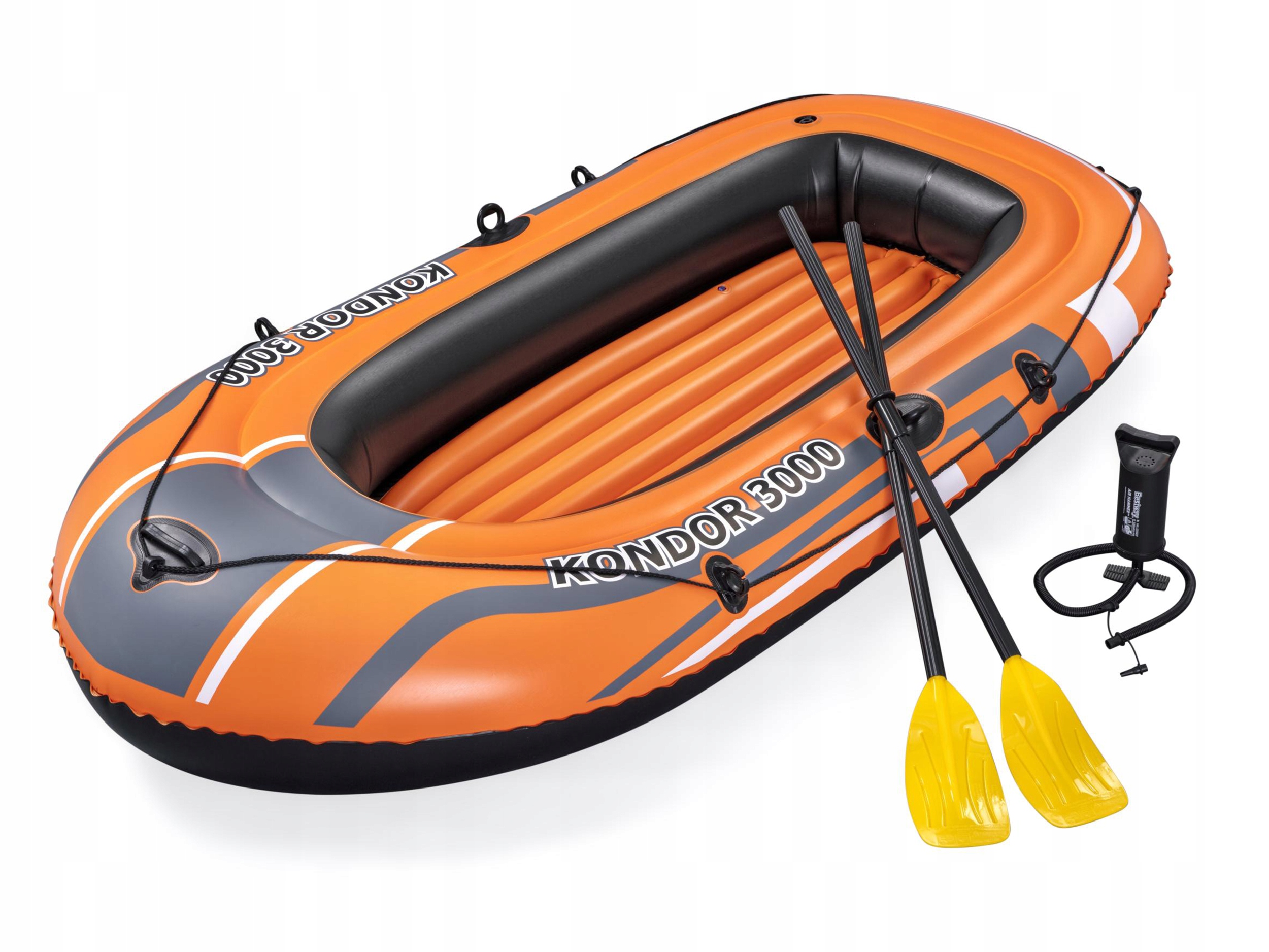 PONTON dmuchany Wiosła Pompka BESTWAY Kondor 3000 EAN (GTIN) 6942138970616