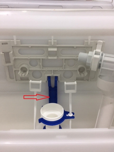 CERSANIT ZAWÓR SPUSTOWY SPŁUCZKI STELAŻA ORYGINAŁ Średnica przyłącza 2 1/2''