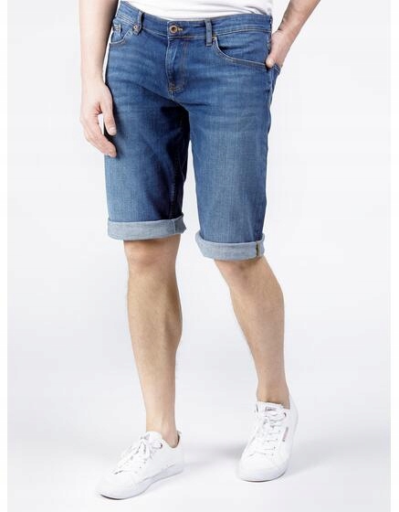 Cross Jeans Kraťasy Modré Max A 584-015 31