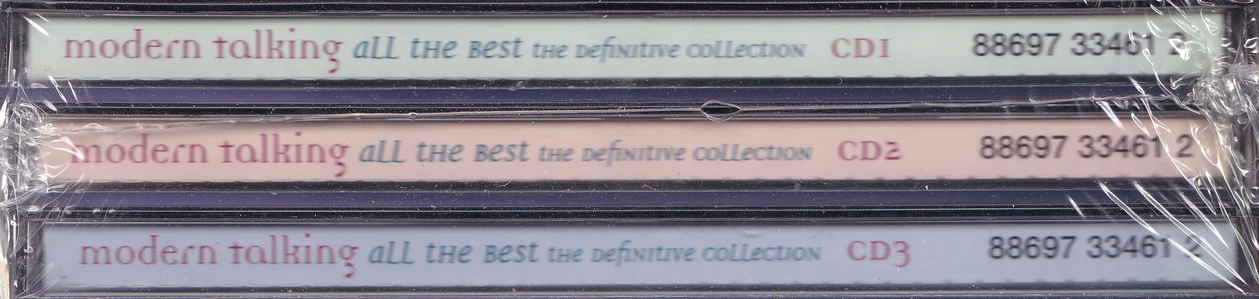 MODERN TALKING DEFINITIVE COLLECTION 3 CD ALL BEST EAN (GTIN) 886973346129