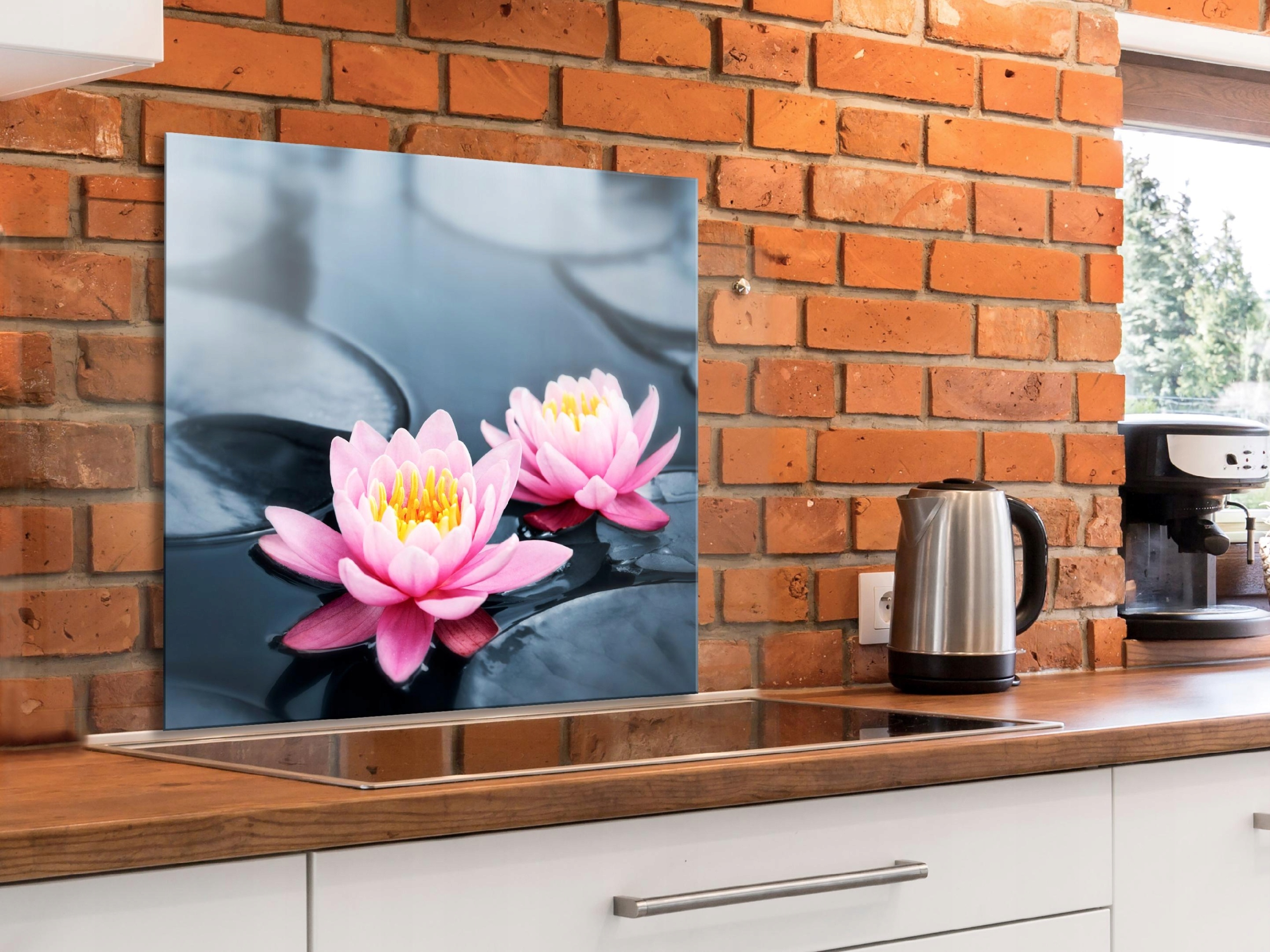 Skleněný Kuchyňský Panel 80x80 b-B-0455-aq-a