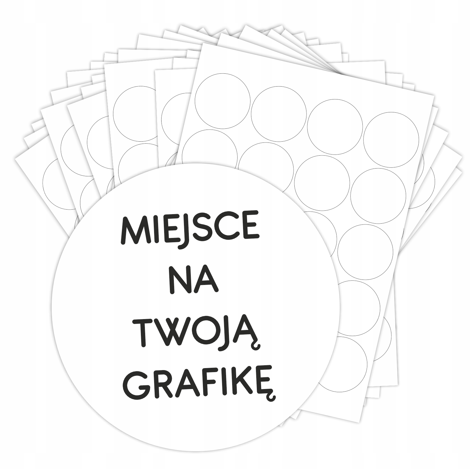 

Etykiety Naklejki Z Twoim Logo 50mm 1000 Szt