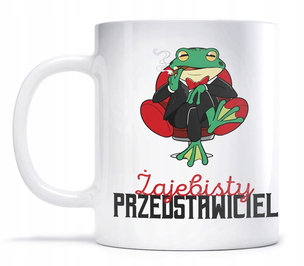 

Kubek dla Przedstawiciela Żaba Żajebisty