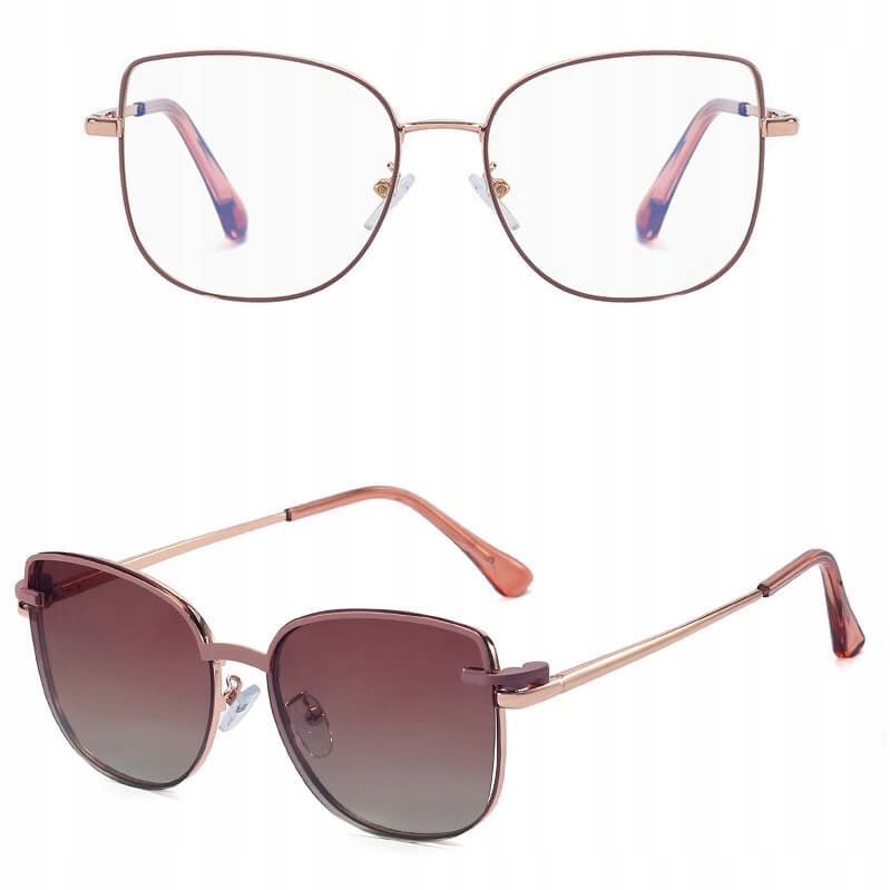 2v1 Clip-on brýle s obroučkami pro Pc Sluneční Clona