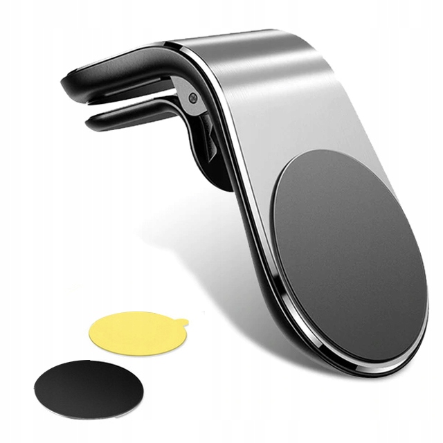 MINI UCHWYT SAMOCHODOWY MAGNETYCZNY DO SAMOCHODU AUTA KRATKI WENTYLACYJNEJ Producent inny