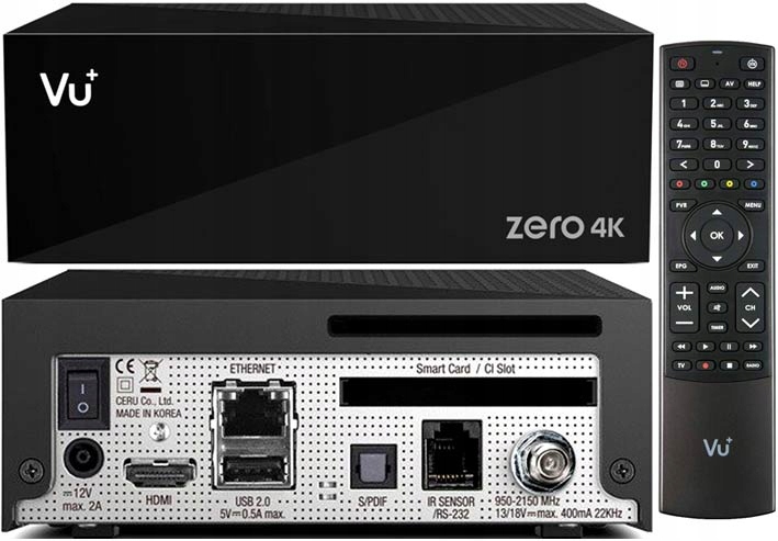 Vu+ Zero 4K S2X Nagra Cameleon Kraków