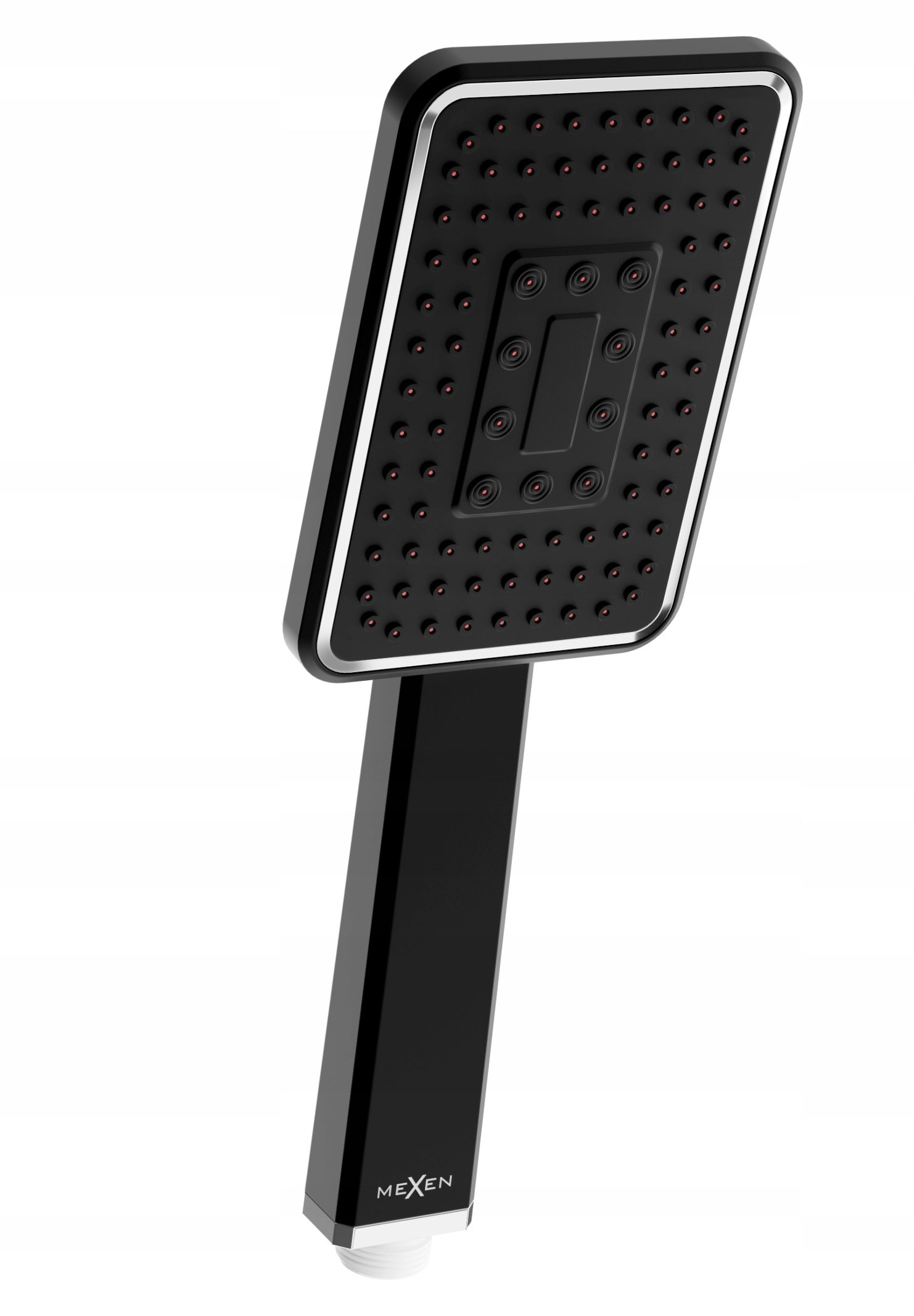 MEXEN ZESTAW PRYSZNICOWY SŁUCHAWKA R-54 WĄŻ CZARNY Marka Mexen