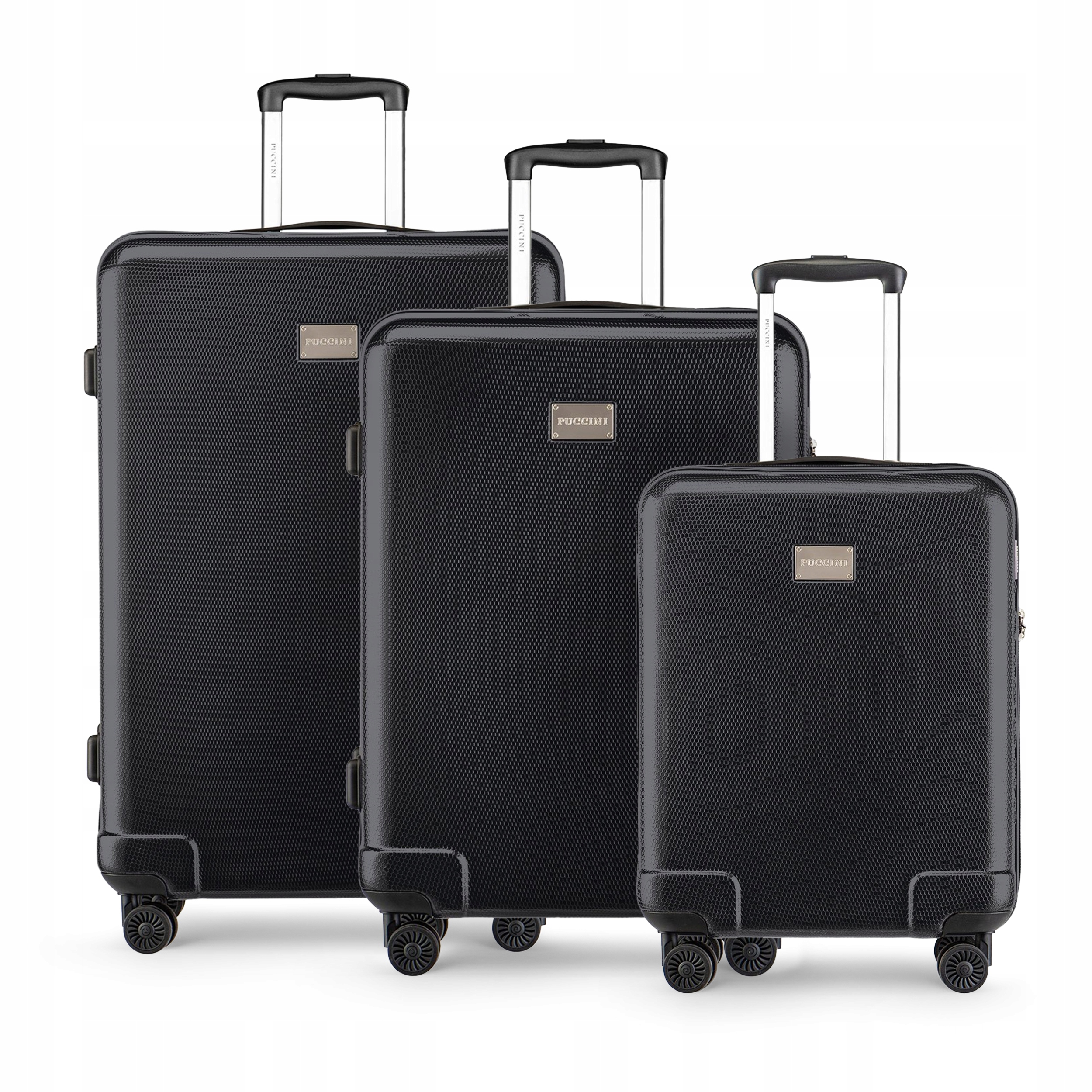 Puccini Zestaw Walizek Podróżnych Pc Komplet Polikarbon 3w1 PC029 8