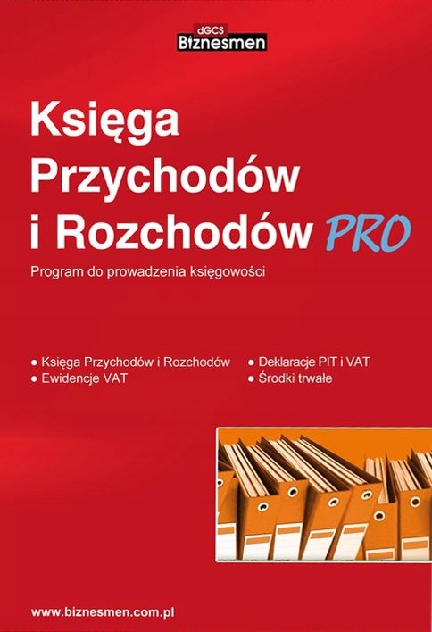 

dGCS Księga Przychodów i Rozchodów Pro