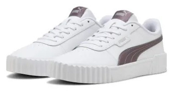 Dámské sportovní boty z eko kůže Puma Tenisky bílé 38,5
