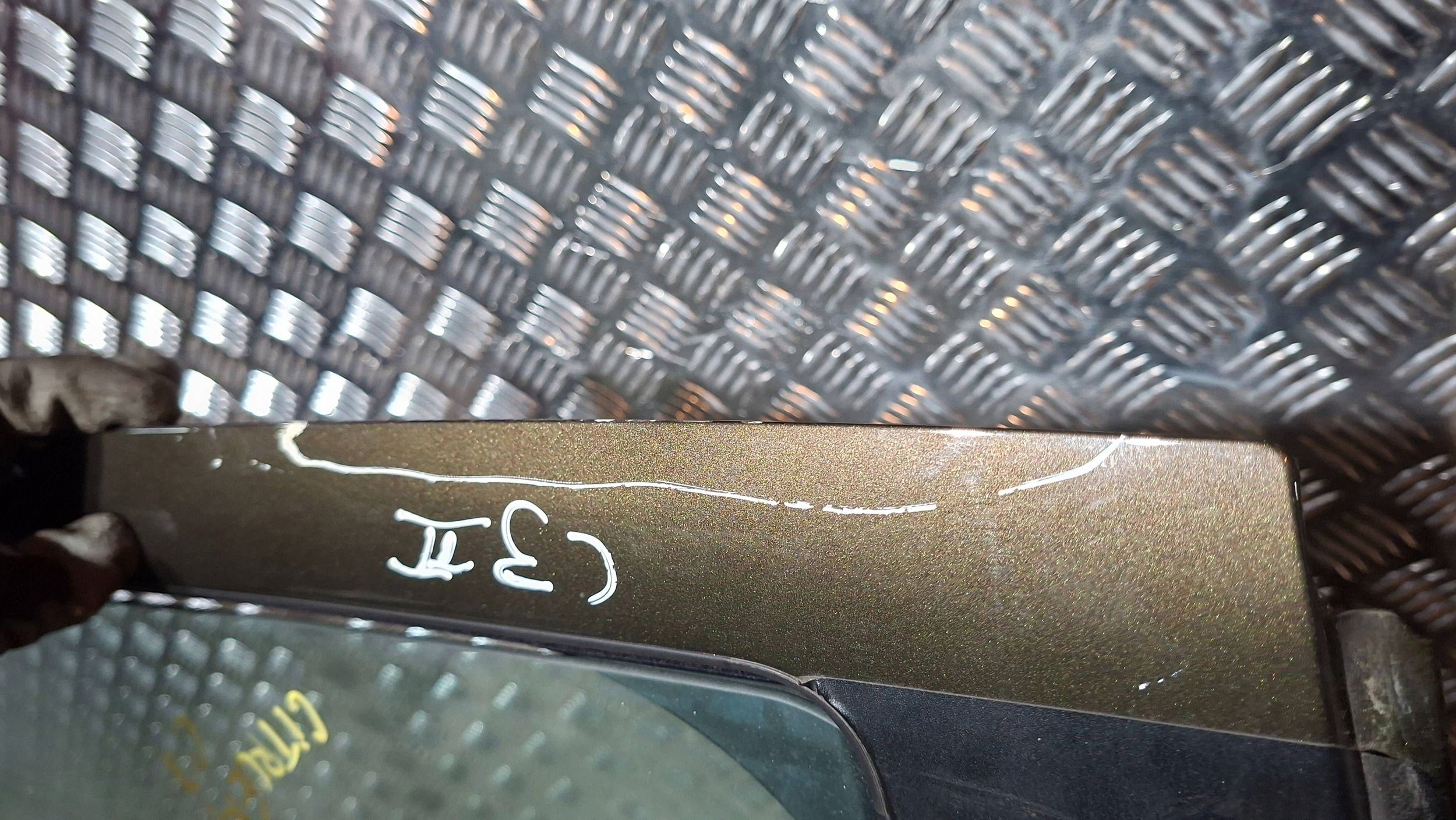 Tür rechts heck CITROEN C3 II 2009