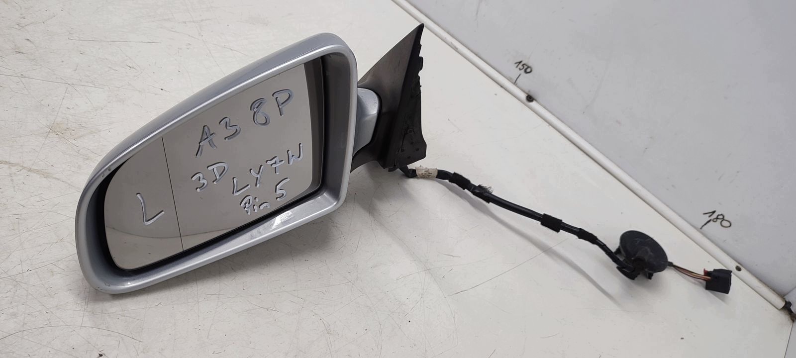 mirror left 5pin Audi A3 8P 3D LY7W