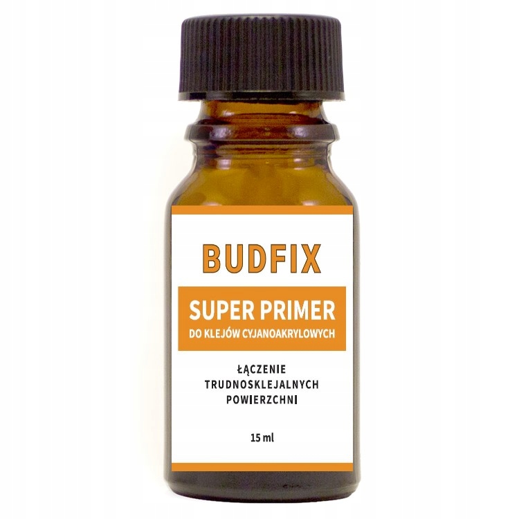 

Primer z pędzelkiem do klejów cyj.akr. 15ml Budfix