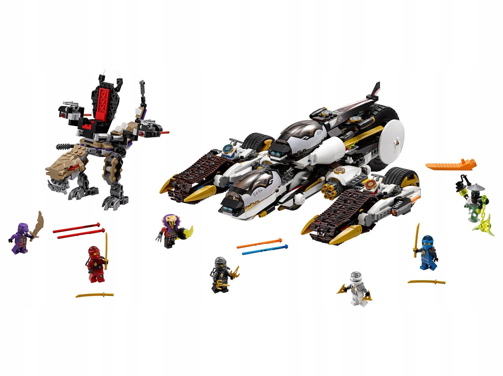 Lego 70595 Ninjago Niewykrywalny pojazd ninja Nowy Bez Pudełka