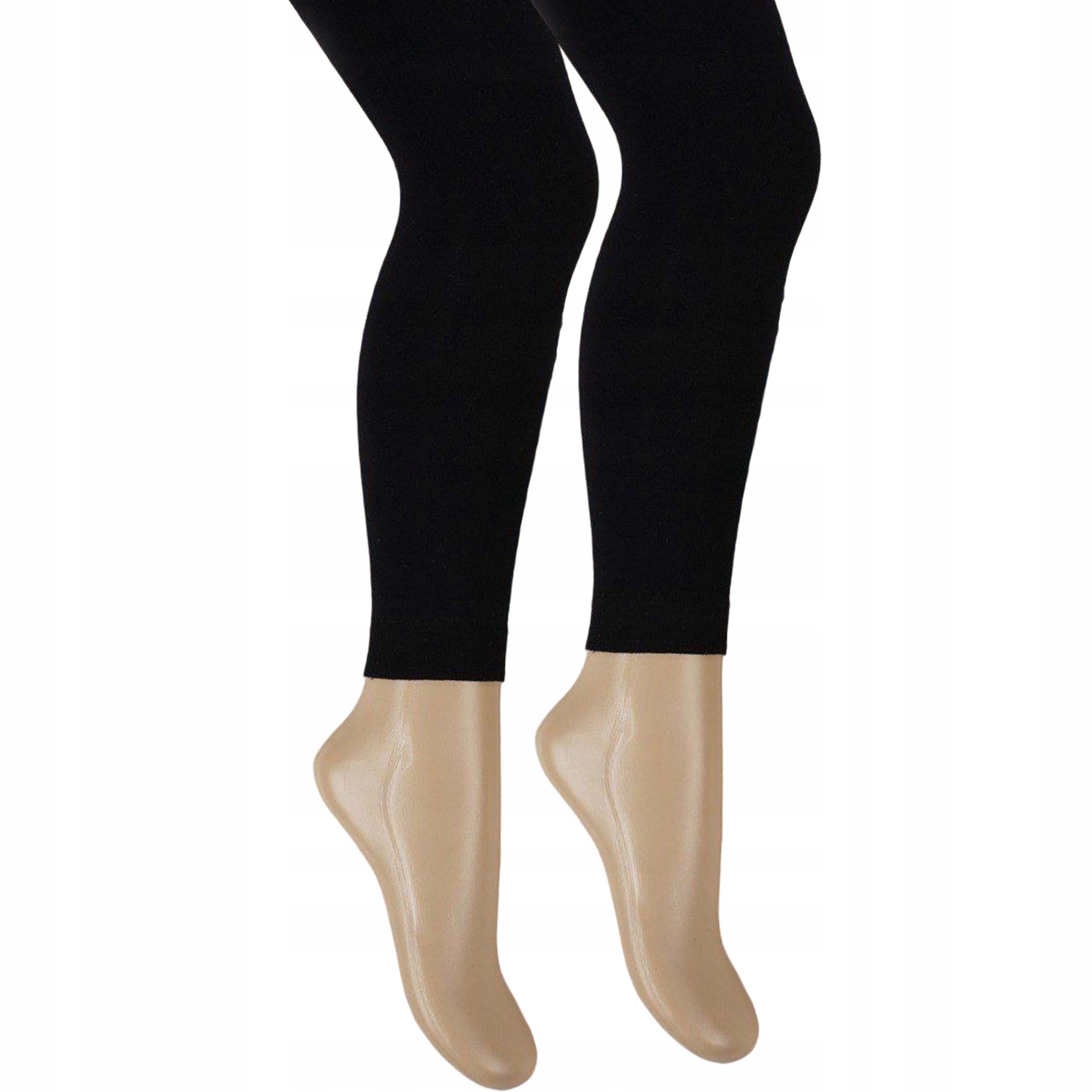 LEGINSY GETRY LEGI DZIECIĘCE CZARNE KLASYCZNE TERMALNE TERMO 5-6 LAT 116