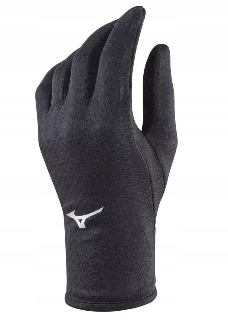 Mizuno Rękawiczki do biegania Running Bt Glove Black roz. M