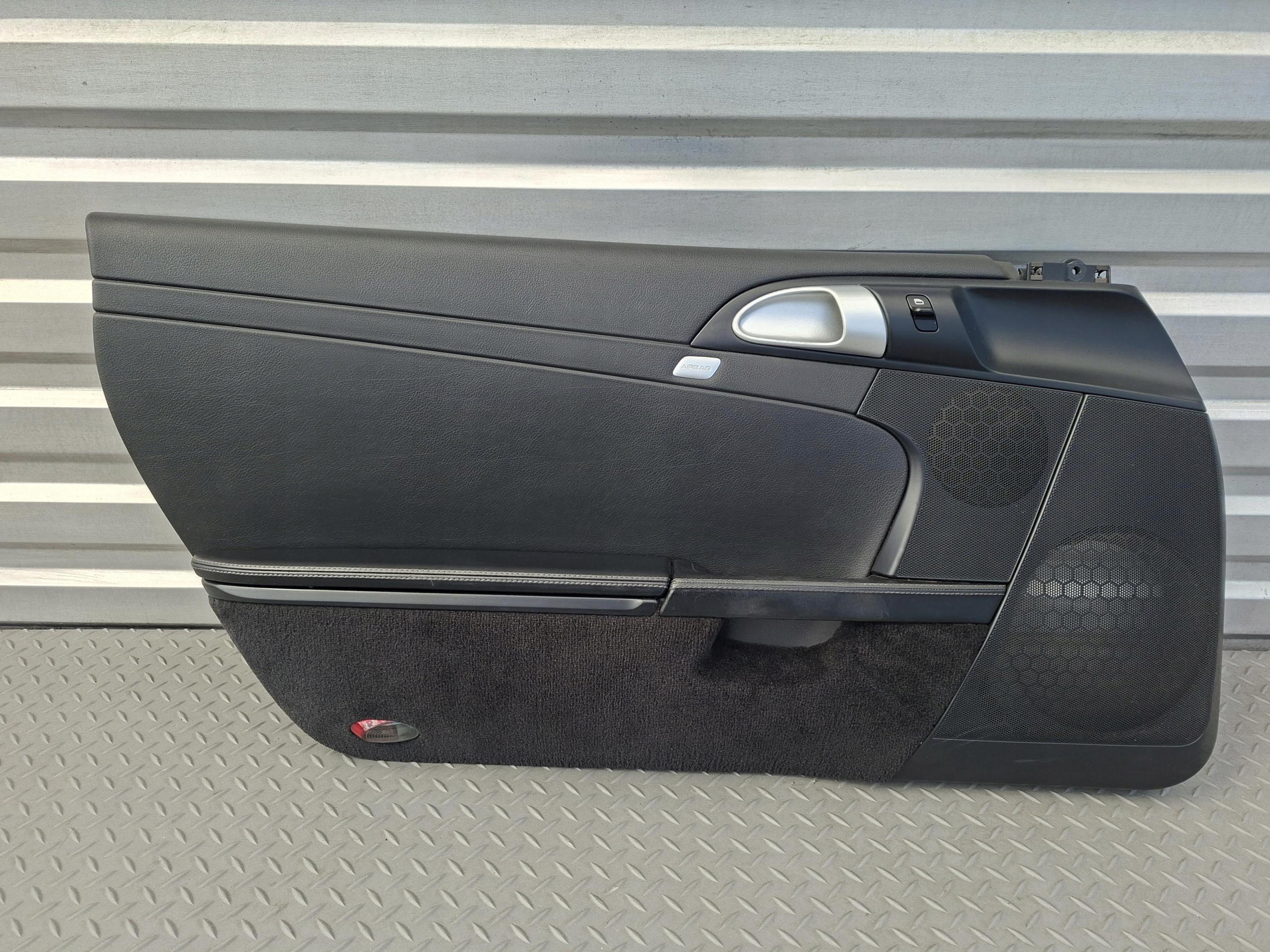 upholstery side door left black PORSCHE BOXSTER CAYMAN S 987