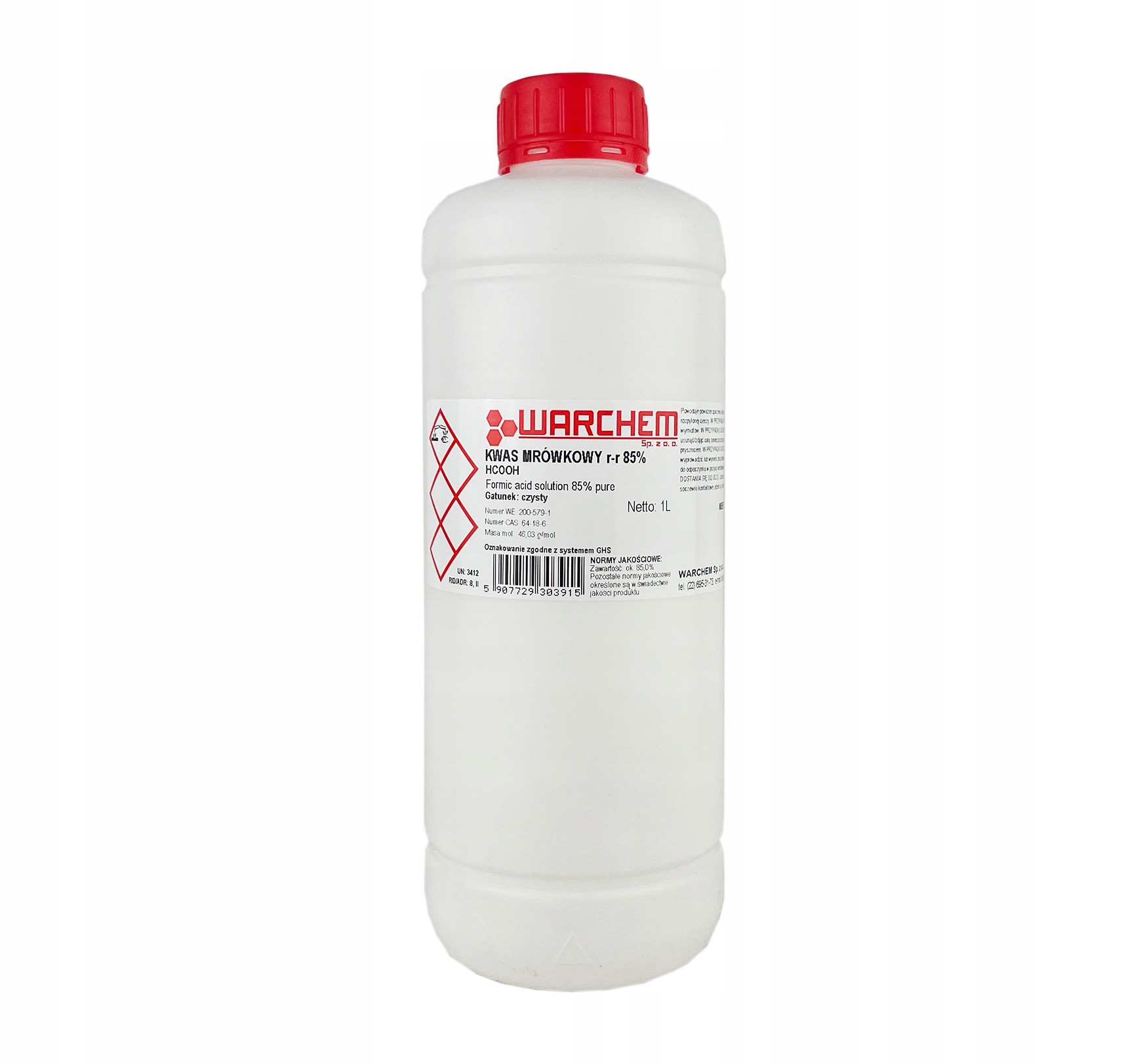 

Kwas Mrówkowy 85% 1L Warchem [43697]