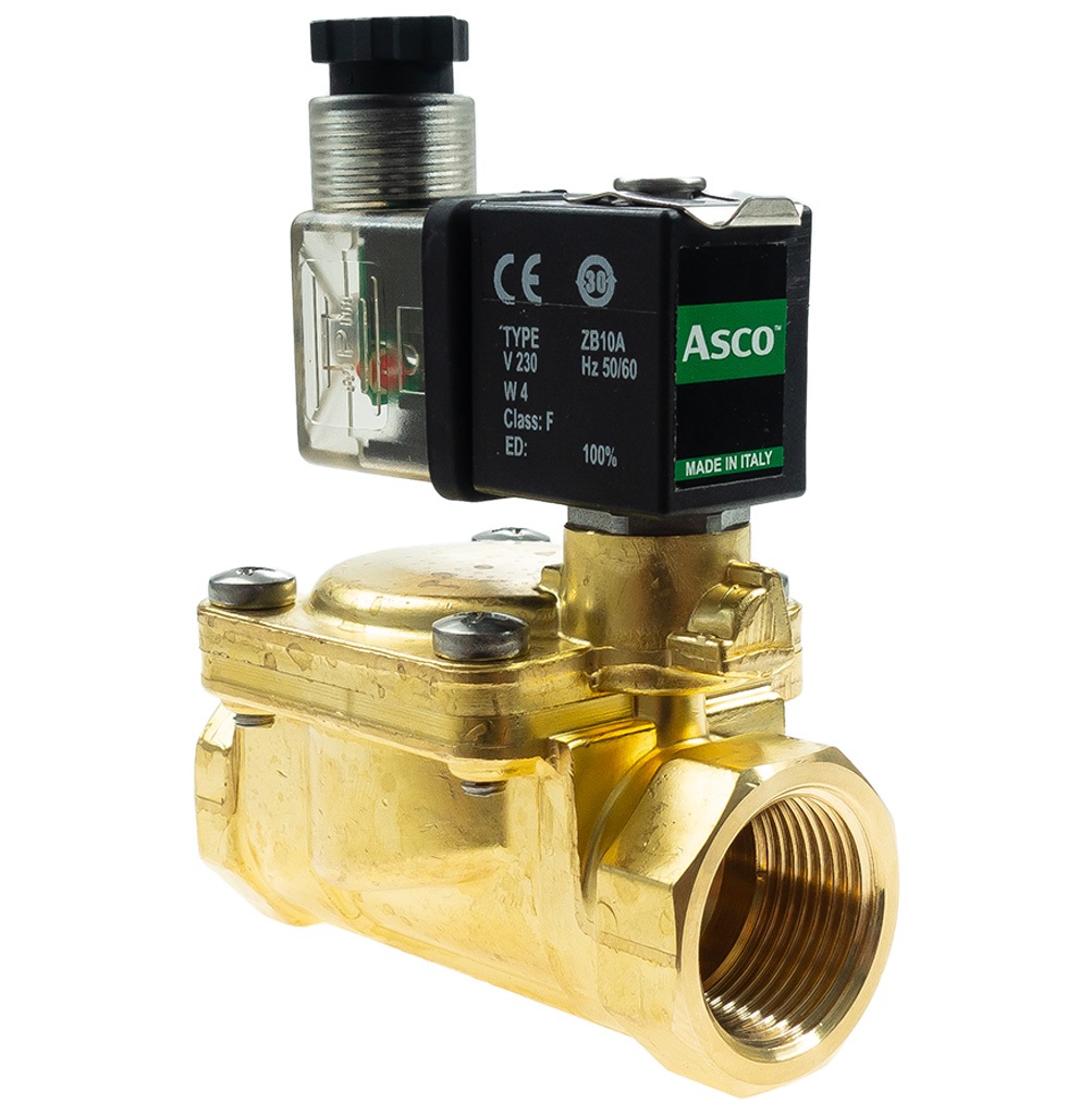

Elektrozawór Asco 2/2, Nc, 3/4", 24 V DC Nbr