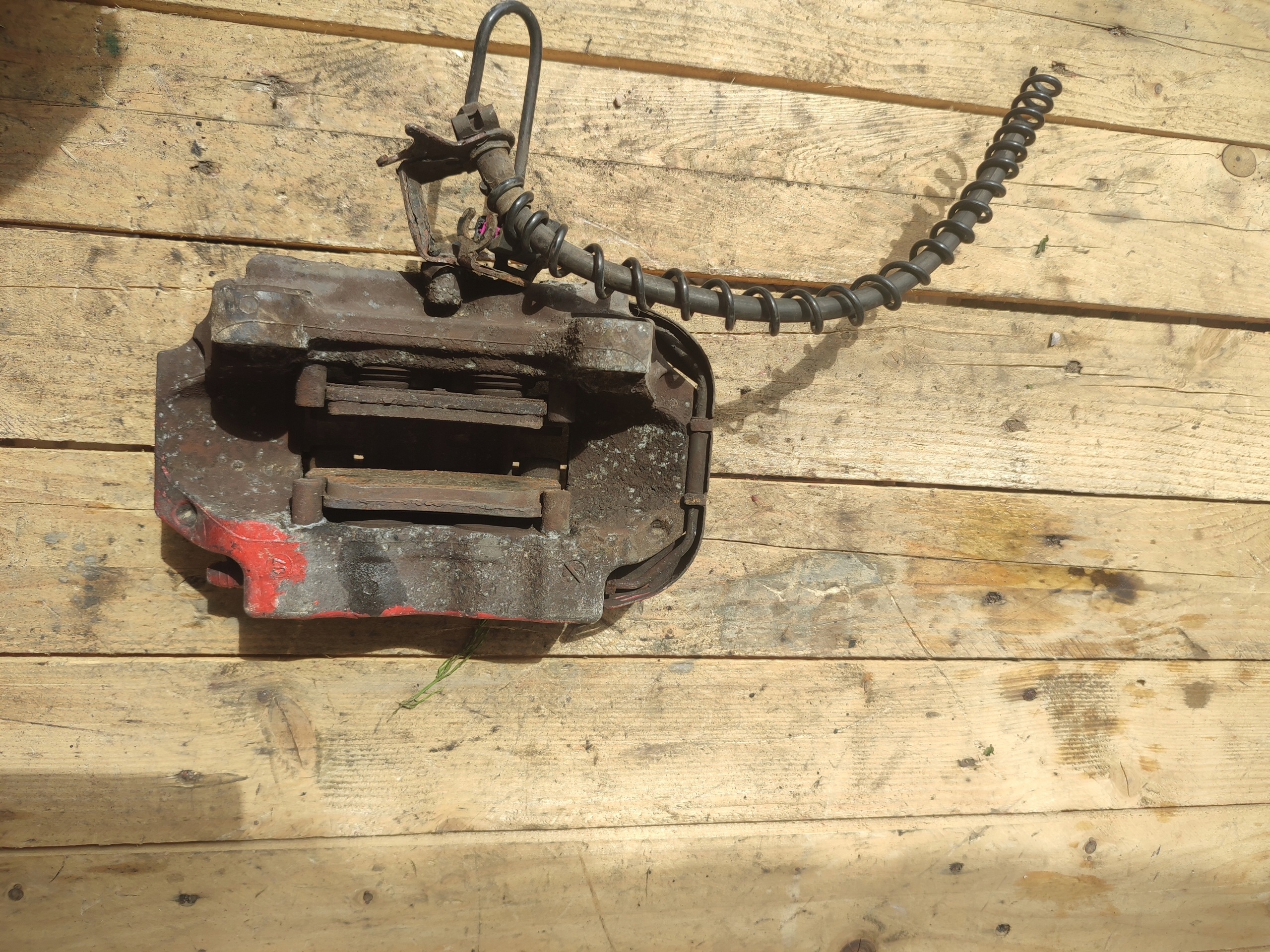 caliper brake left rear part rear audi q7 4l 3.0 tdi