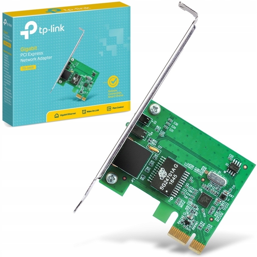 

Karta sieciowa TP-Link TG-3468 Ethernet 1000 Mbps
