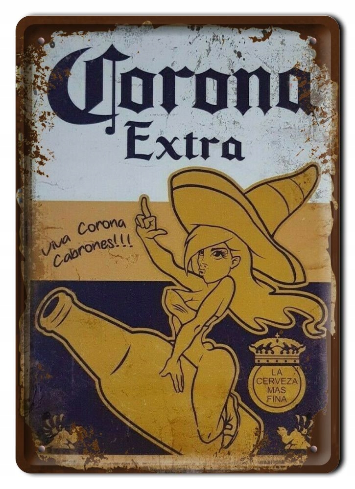 Piwo Plakat Metalowy Szyld Obrazek Retro #20070