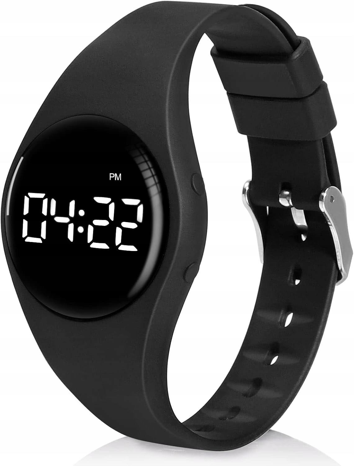Dětské sportovní hodinky T6F0 krokoměr, vibrační alarm Usb Led