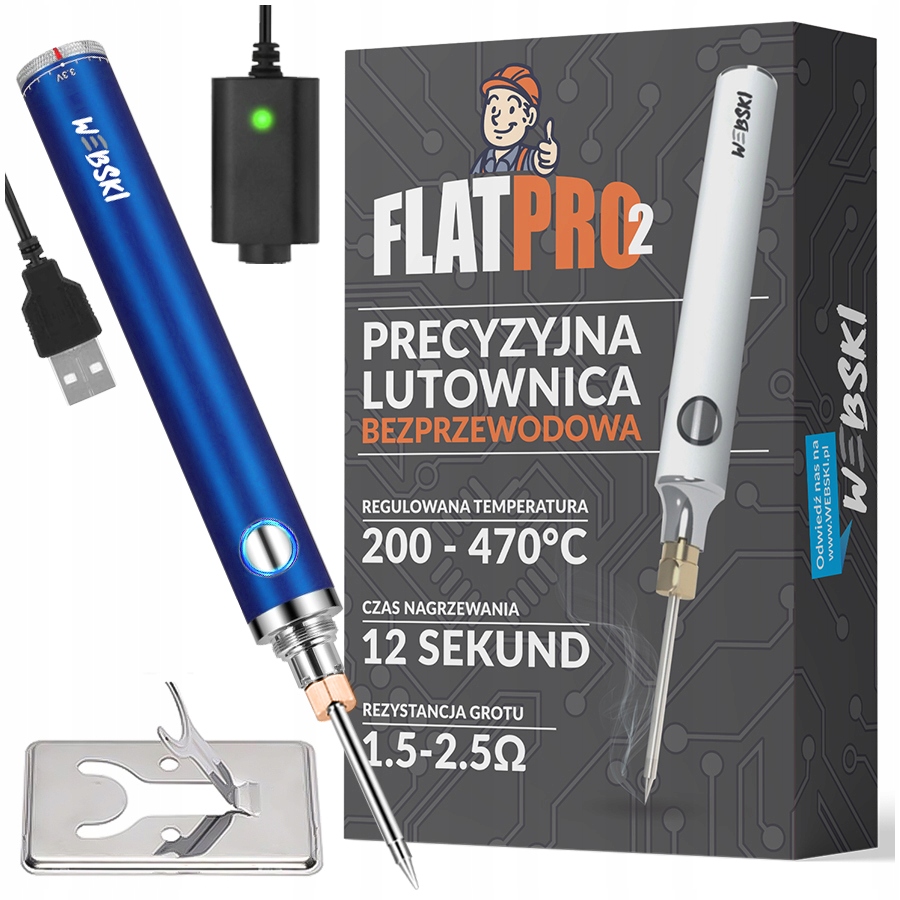 

Precyzyjna Bezprzewodowa Lutownica Usb Z Baterią