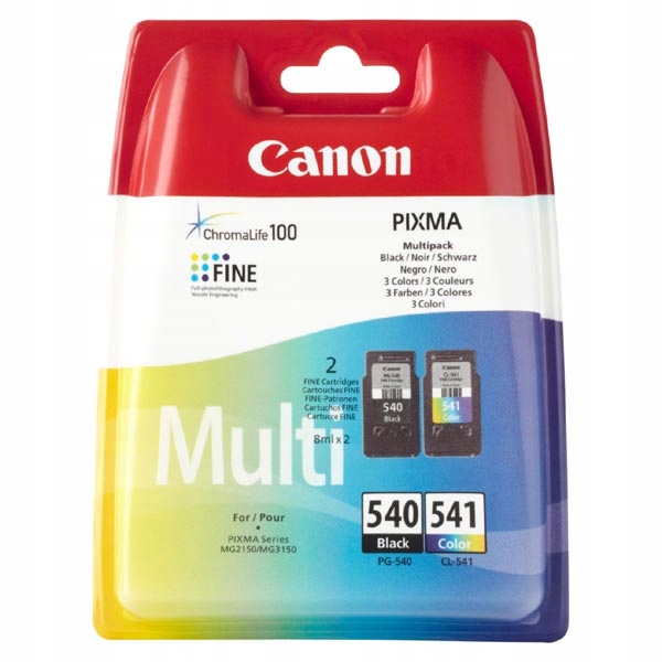 

Tusz Canon PG540 CL541 5225B006 zestaw